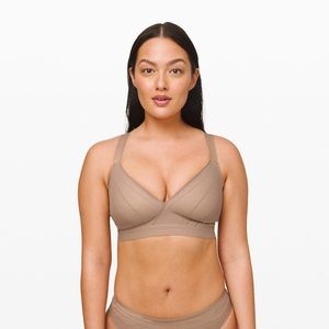 LULULEMON Awake to Lace Bra Soft Sand Crepe 34B